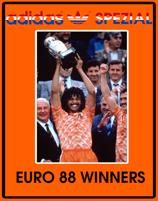 Limited edition Adidas Holland `88 Euro winners orange Spezial trainers / sneakers