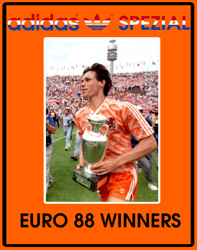 Limited edition Adidas Holland `88 Euro winners orange Spezial trainers / sneakers