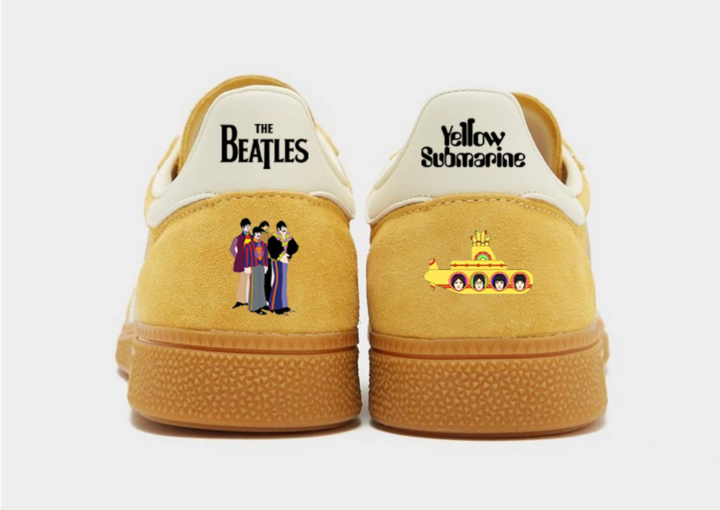 Limited edition The Beatles - Yellow Submarine suede Adidas Handball Spezial trainers / sneakers