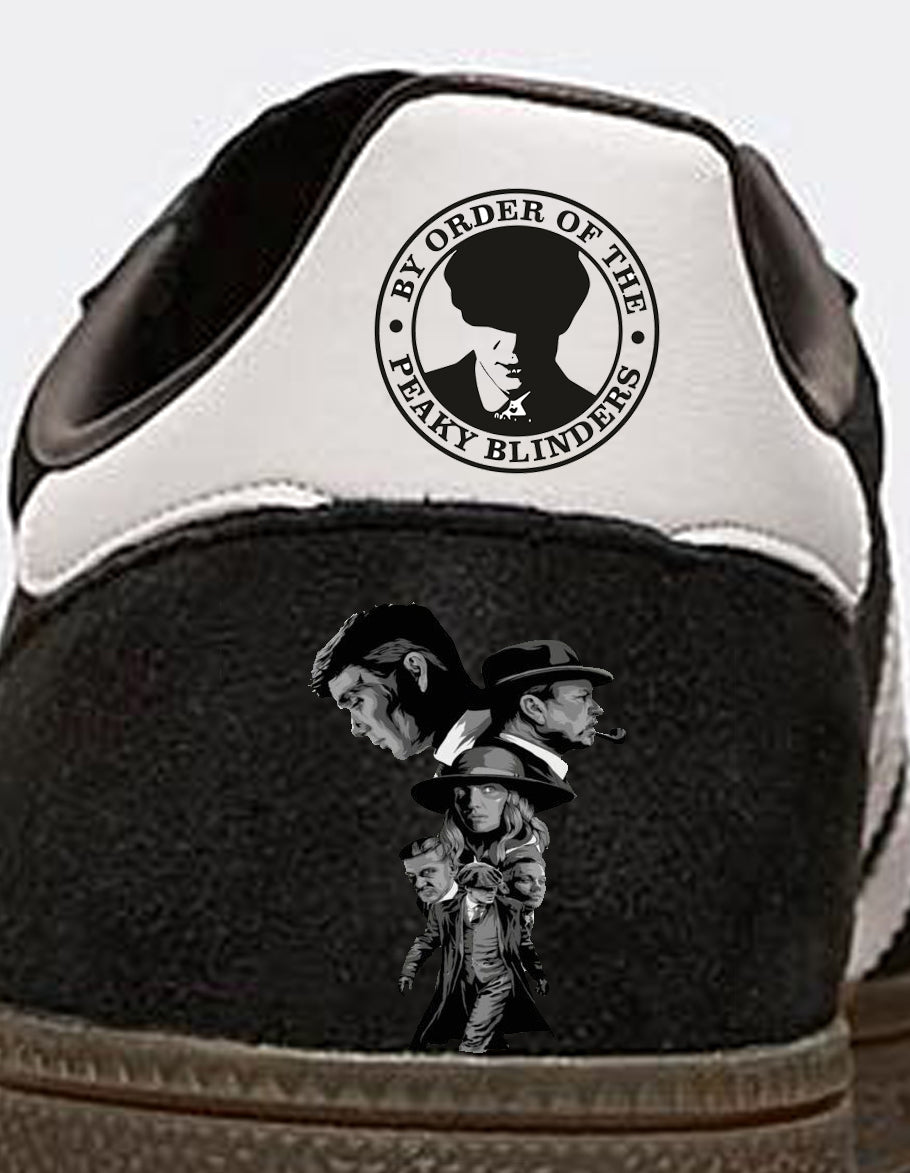 Limited edition Peaky Blinders Black Adidas Spezial trainers / sneakers