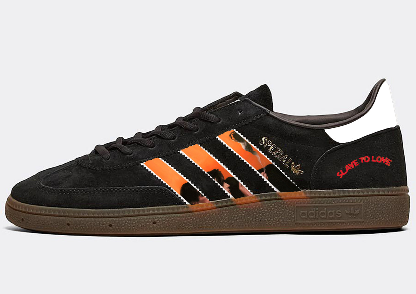 Limited Edition Bryan Ferry - Slave to love black / white Handball Spezial trainers / sneakers