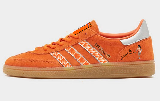 Limited edition Adidas Holland `88 Euro winners orange Spezial trainers / sneakers