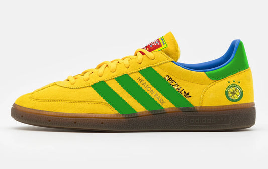Limited edition The Stone Roses Heaton Park 2012 Yellow / Green / blue  trainers / sneakers