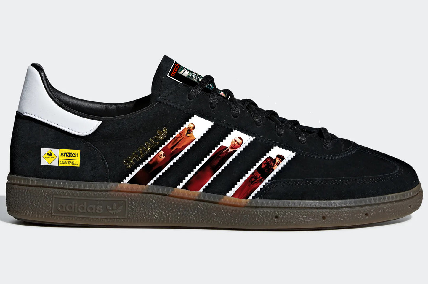 Limited edition Snatch Black Adidas Spezial trainers / sneakers