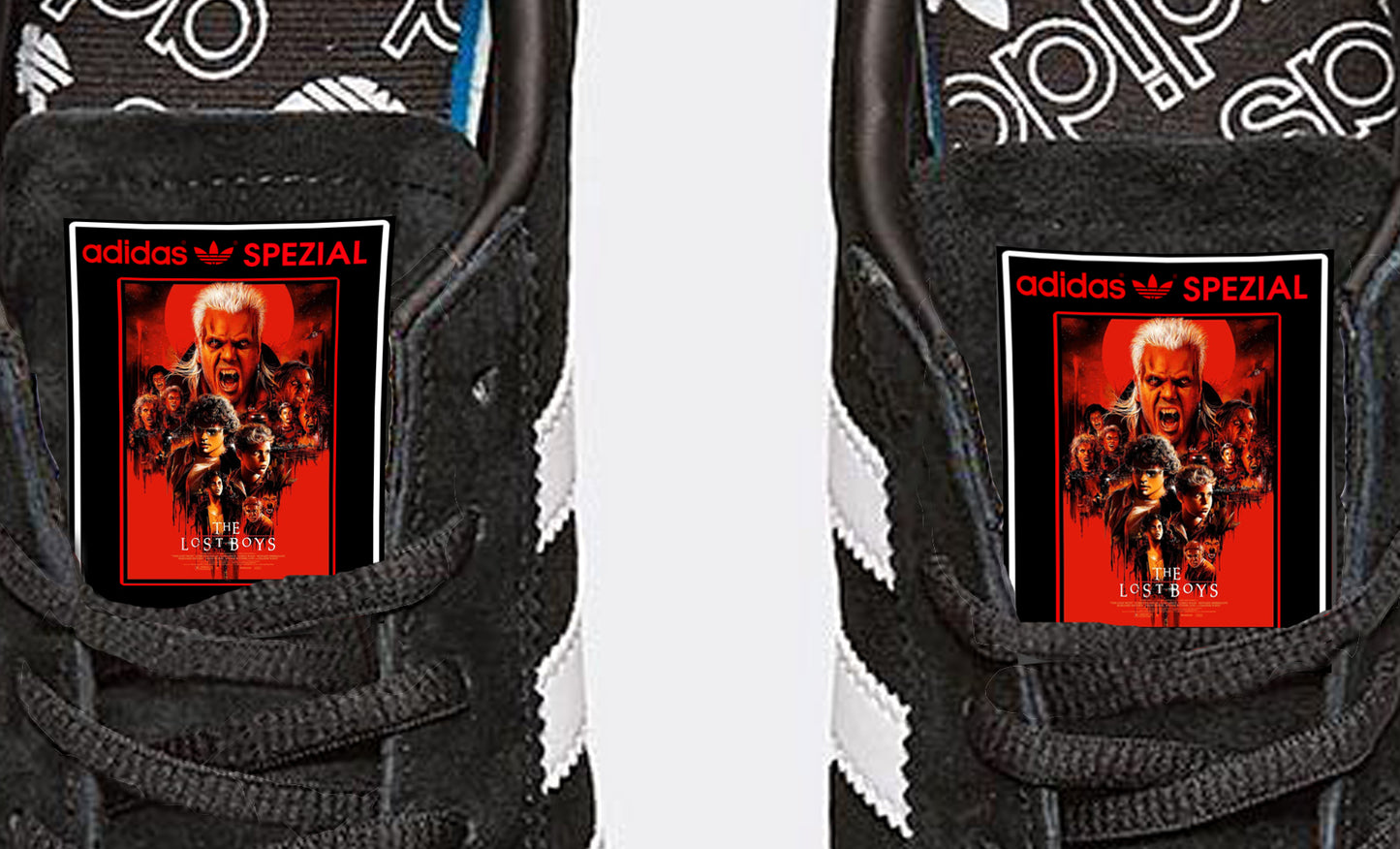 Limited edition The Lost Boys Black Adidas Spezial trainers / sneakers