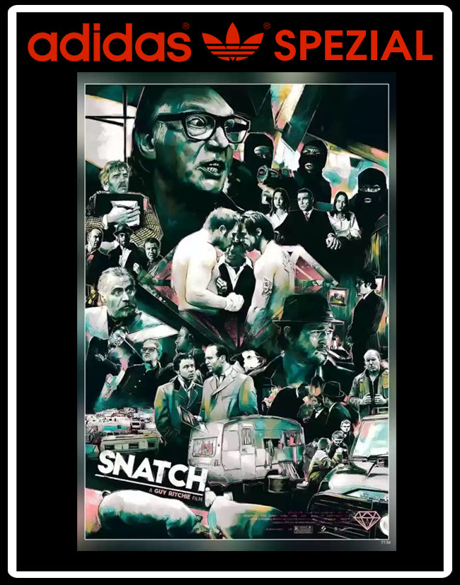 Limited edition Snatch Black Adidas Spezial trainers / sneakers