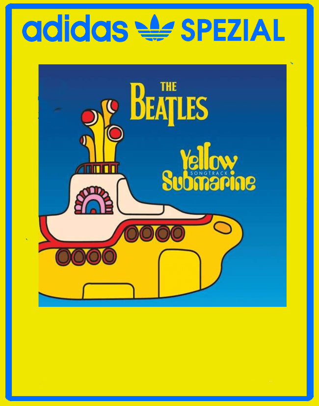Limited edition The Beatles - Yellow Submarine suede Adidas Handball Spezial trainers / sneakers