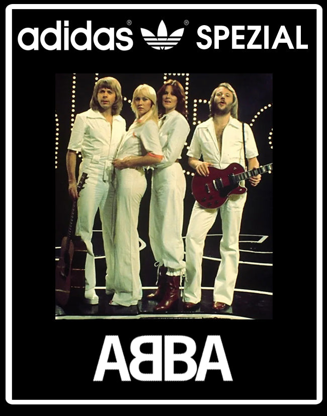Limited Edition Abba black / white Handball Spezial trainers / sneakers