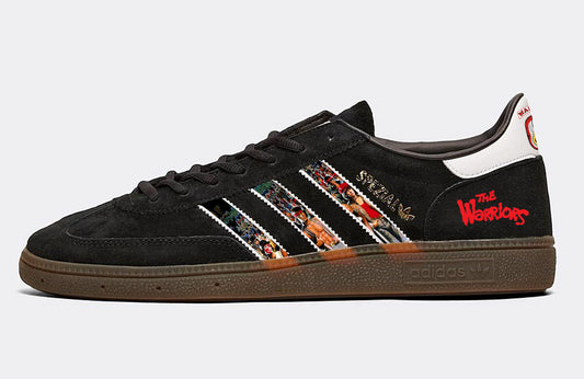 Limited edition The Warriors Movie Adidas Handball Spezial Black / Red / White trainers / sneakers