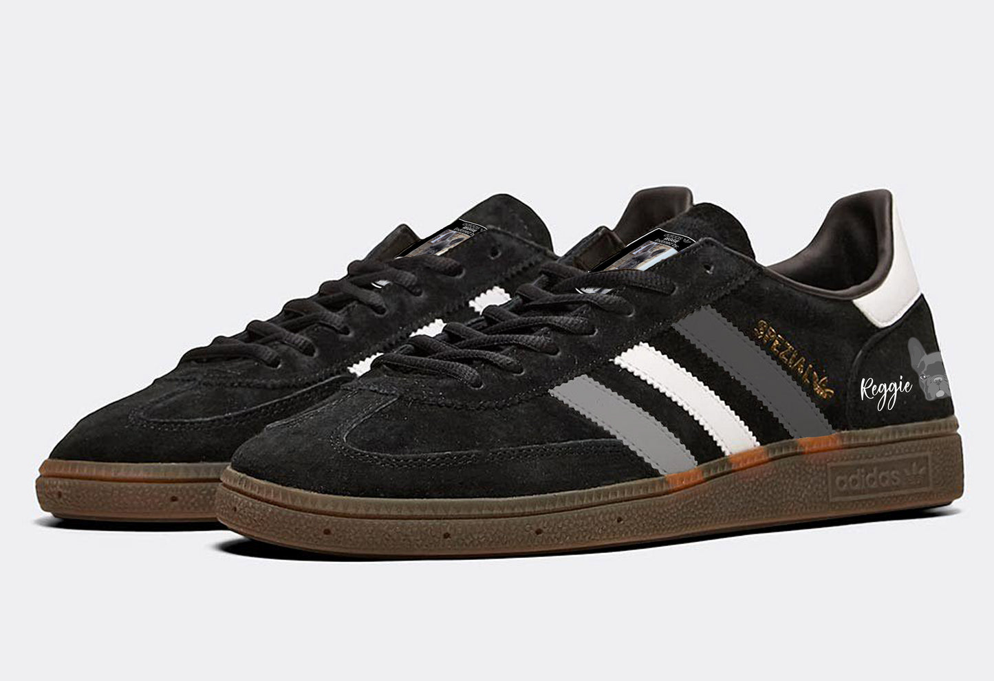 Personalised pet Adidas originals trainers / sneakers, using your pet`s photo