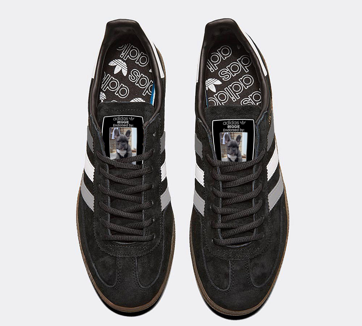 Personalised pet Adidas originals trainers / sneakers, using your pet`s photo