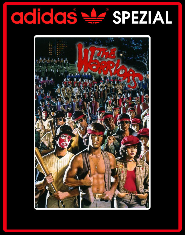 Limited edition The Warriors Movie Adidas Handball Spezial Black / Red / White trainers / sneakers