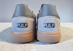 Limited edition Pulp Different Class custom grey Adidas Handball Spezial trainers / sneakers