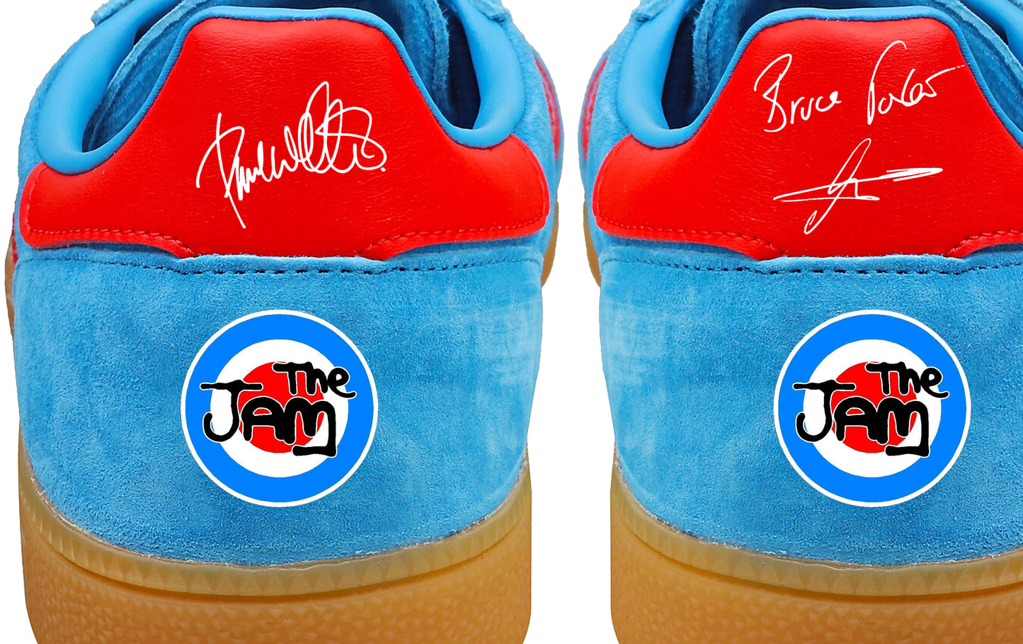 Limited edition The Jam - Adidas Royal blue custom Handball Spezial trainers / sneakers