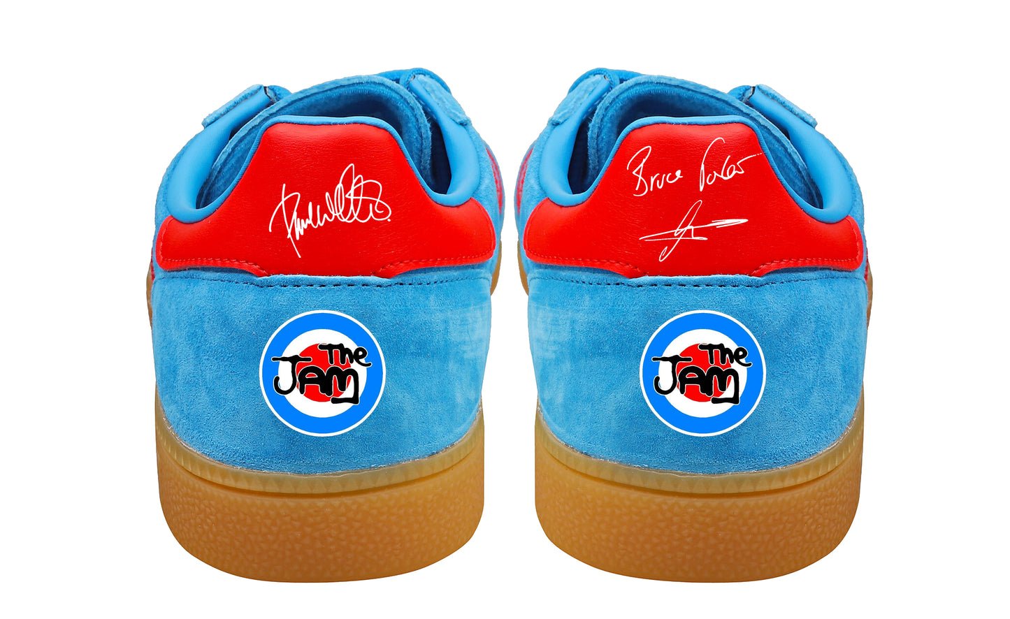 Limited edition The Jam - Adidas Royal blue custom Handball Spezial trainers / sneakers