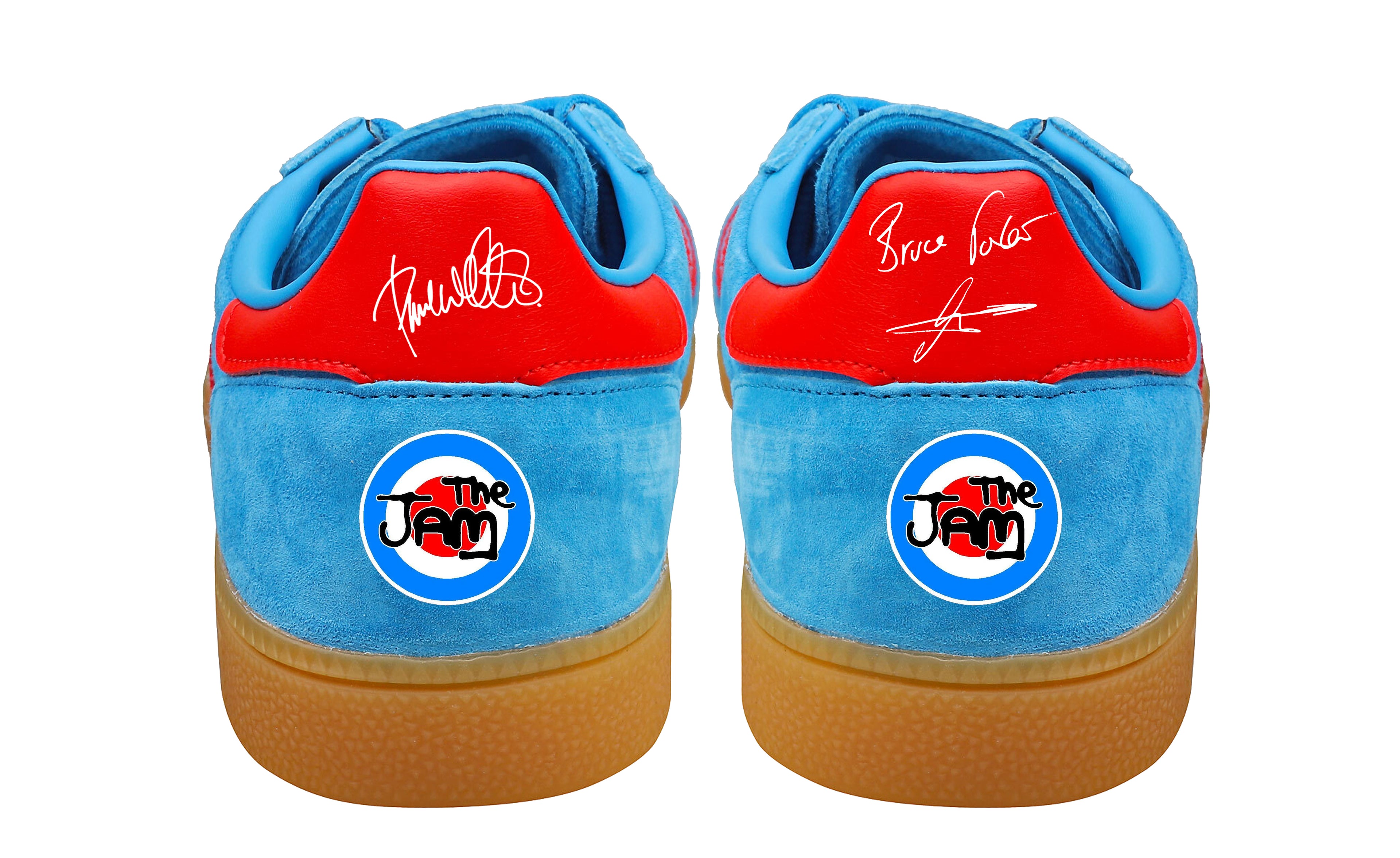 Limited edition The Jam - Adidas Royal blue custom Handball Spezial trainers / sneakers