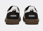 Limited edition Oasis Heathen Chemistry inspired black / white  Adidas custom Handball Spezial trainers / sneakers