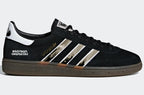 Limited edition Oasis Heathen Chemistry inspired black / white  Adidas custom Handball Spezial trainers / sneakers