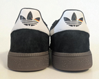 Limited edition Pink Floyd Dark side of the moon 50th anniversary black / white Adidas custom Handball Spezial trainers / sneakers