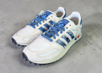 Limited edition Liam Gallagher Tambourine white / blue Adidas LA trainers  / sneakers