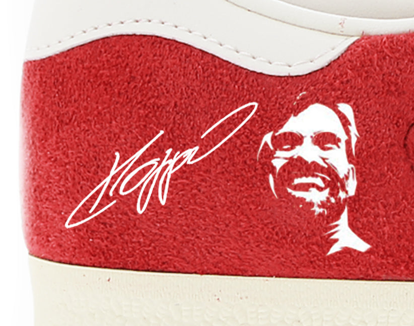 Limited edition Liverpool FC Jurgen Klopp Farewell red white Adidas Sneakcustomtrainers