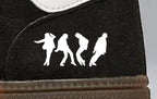 Limited edition Michael Jackson black / white Adidas custom Handball Spezial trainers / sneakers