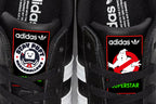 Limited edition Ghostbusters Black Adidas Superstar trainers / sneakers