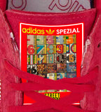 Limited edition Street Sounds Electro  Red / white suede Adidas Handball Spezial trainers  / sneakers