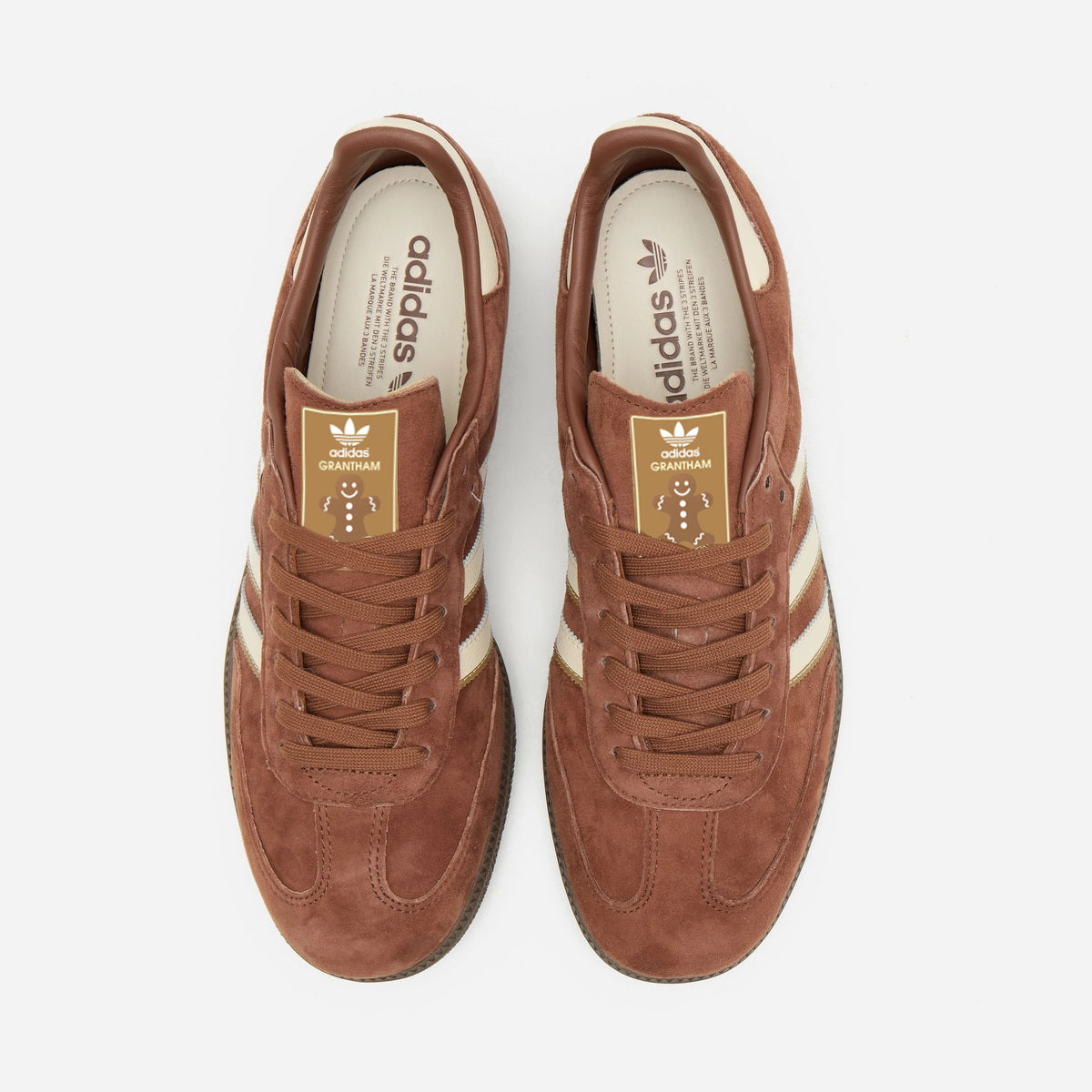 Limited edition Adidas Grantham Custom brown Samba OG  trainers / sneakers