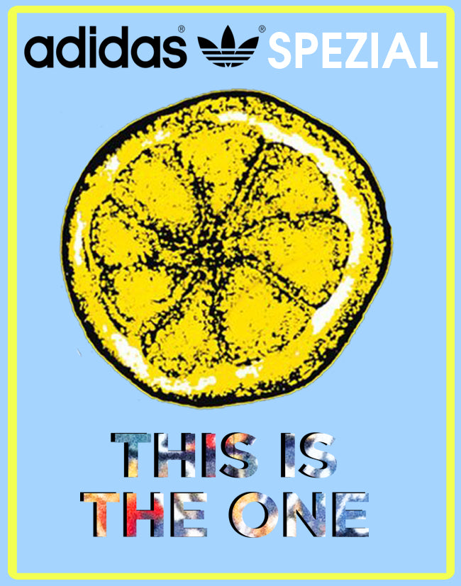 Adidas Stone Roses Limited Edition Trainers -This is the one - blue / white Handball Spezial trainers / sneakers