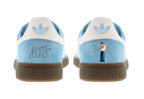 Limited edition Harry Styles As it was  blue / white suede Adidas Handball Spezial trainers  / sneakers