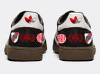 Limited edition Adidas River Plate black / red / white Spezial trainers / sneakers