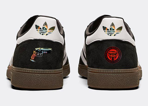 Limited edition Blade Runner Black Adidas Spezial trainers / sneakers