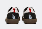 Limited edition Rage Against The Machine - Adidas custom Black Handball Spezial trainers / sneakers