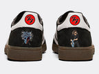 Limited edition Foo Fighters Adidas custom Handball Spezial black trainers / sneakers