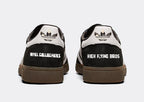 Limited edition Noel Gallagher Council Skies Adidas custom Black / white Handball Spezial trainers / sneakers
