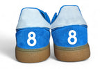 Limited edition Birmingham City Trevor Francis  blue / white Adidas custom Handball Spezial trainers /sneakers