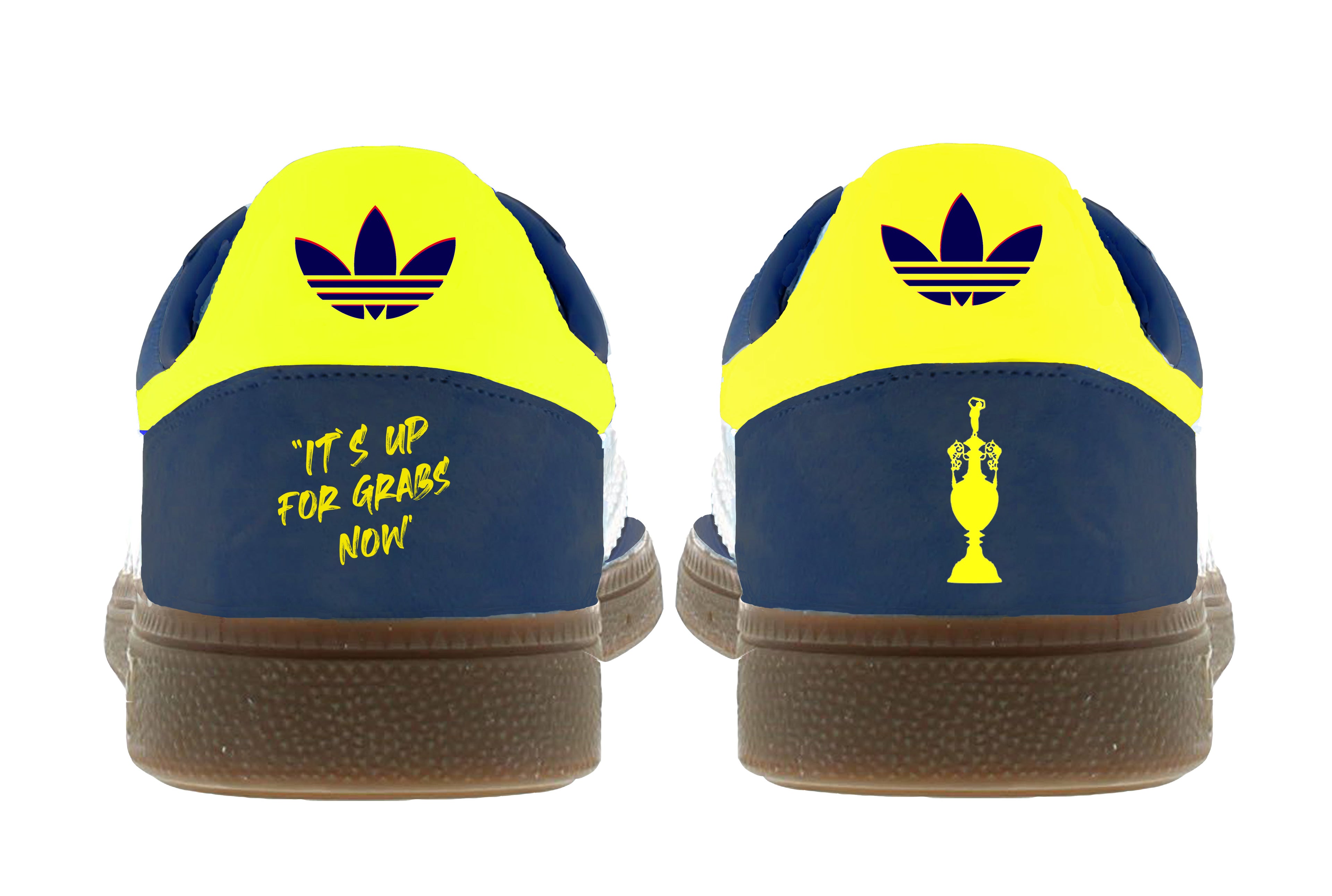 Limited edition Arsenal title winners 89 dark blue / yellow spezial trainers / sneakers