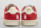 Limited edition Liverpool FC Ian Rush Candy 89/90 Kit  red / white Adidas custom Jabbar trainers / sneakers