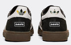 Limited edition Oasis What`s the story morning glory black / white Adidas custom Handball Spezial trainers / sneakers