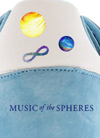 Limited edition Coldplay - Music of the Spheres Adidas custom Light blue / white Handball Spezial trainers / sneakers