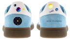 Limited edition Coldplay - Music of the Spheres Adidas custom Light blue / white Handball Spezial trainers / sneakers