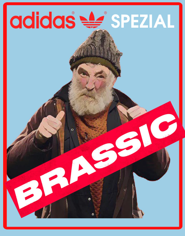 Limited edition Brassic inspired Sky blue / White Adidas custom Handball Spezial trainers / sneakers