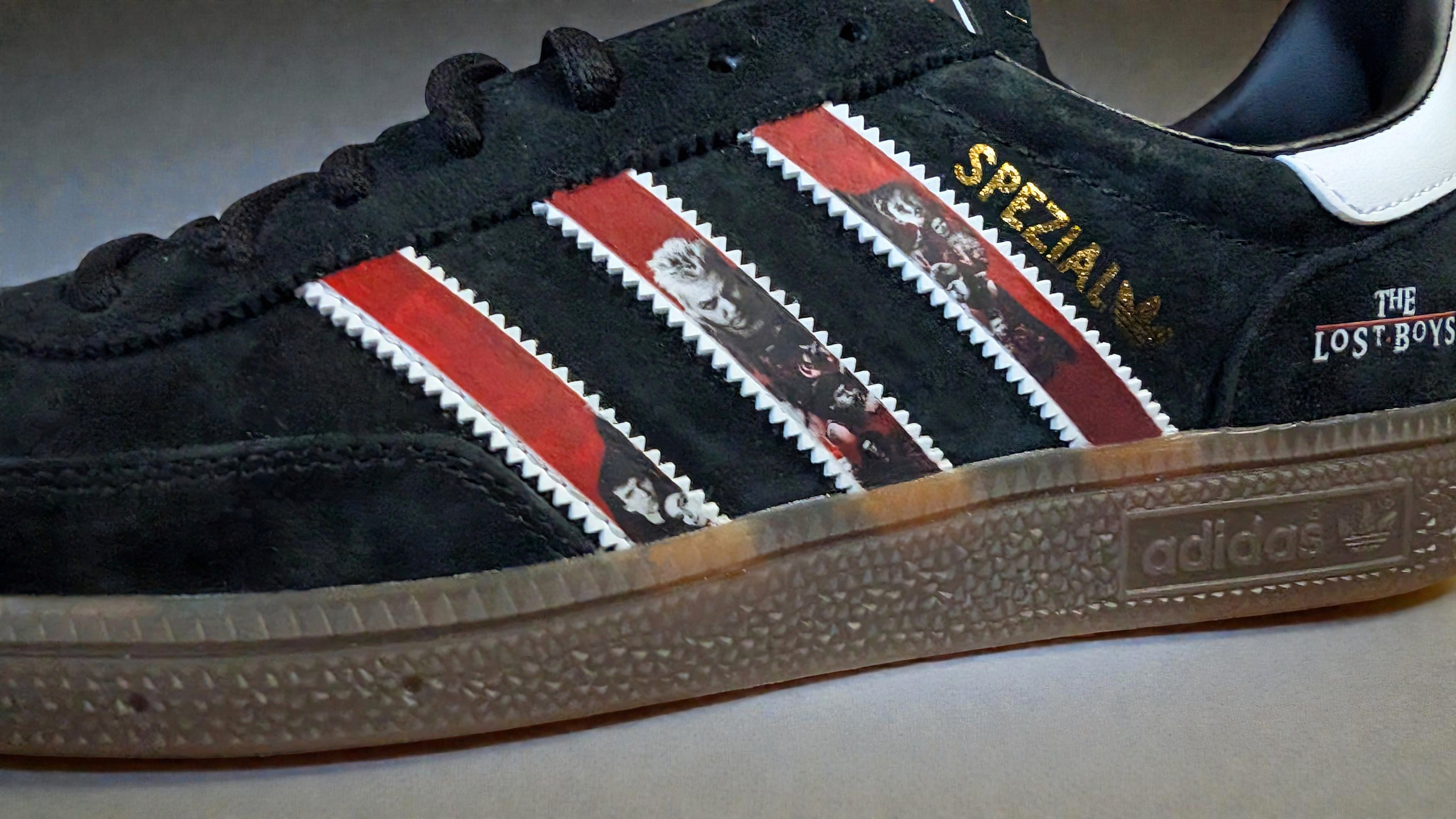 Limited edition The Lost Boys Black Adidas Spezial trainers / sneakers