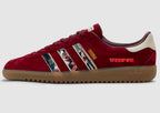 Limited edition Adidas "Horiginals" Terrifier Movie Custom Bermuda  Dark red  trainers / sneakers