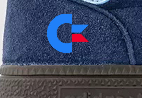 Limited edition Commodore 64 - Adidas custom Dark blue Handball Spezial trainers / sneakers