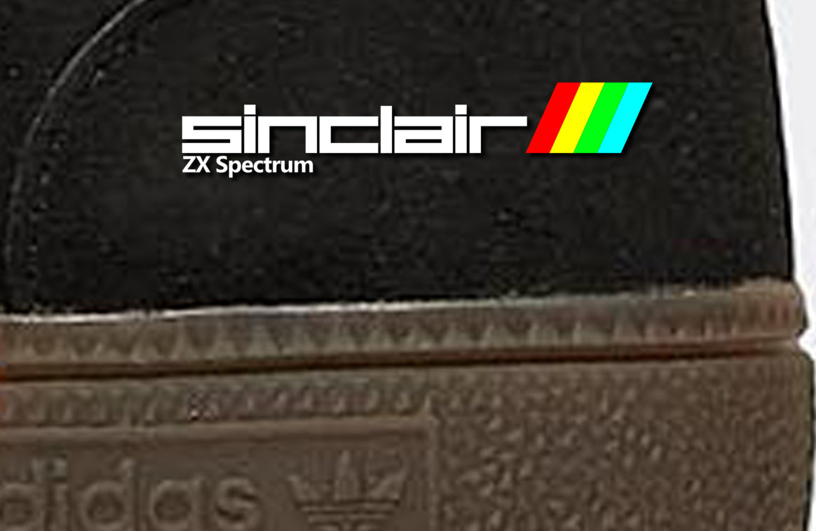 Limited edition ZX Spectrum - Adidas custom Black Handball Spezial trainers / sneakers