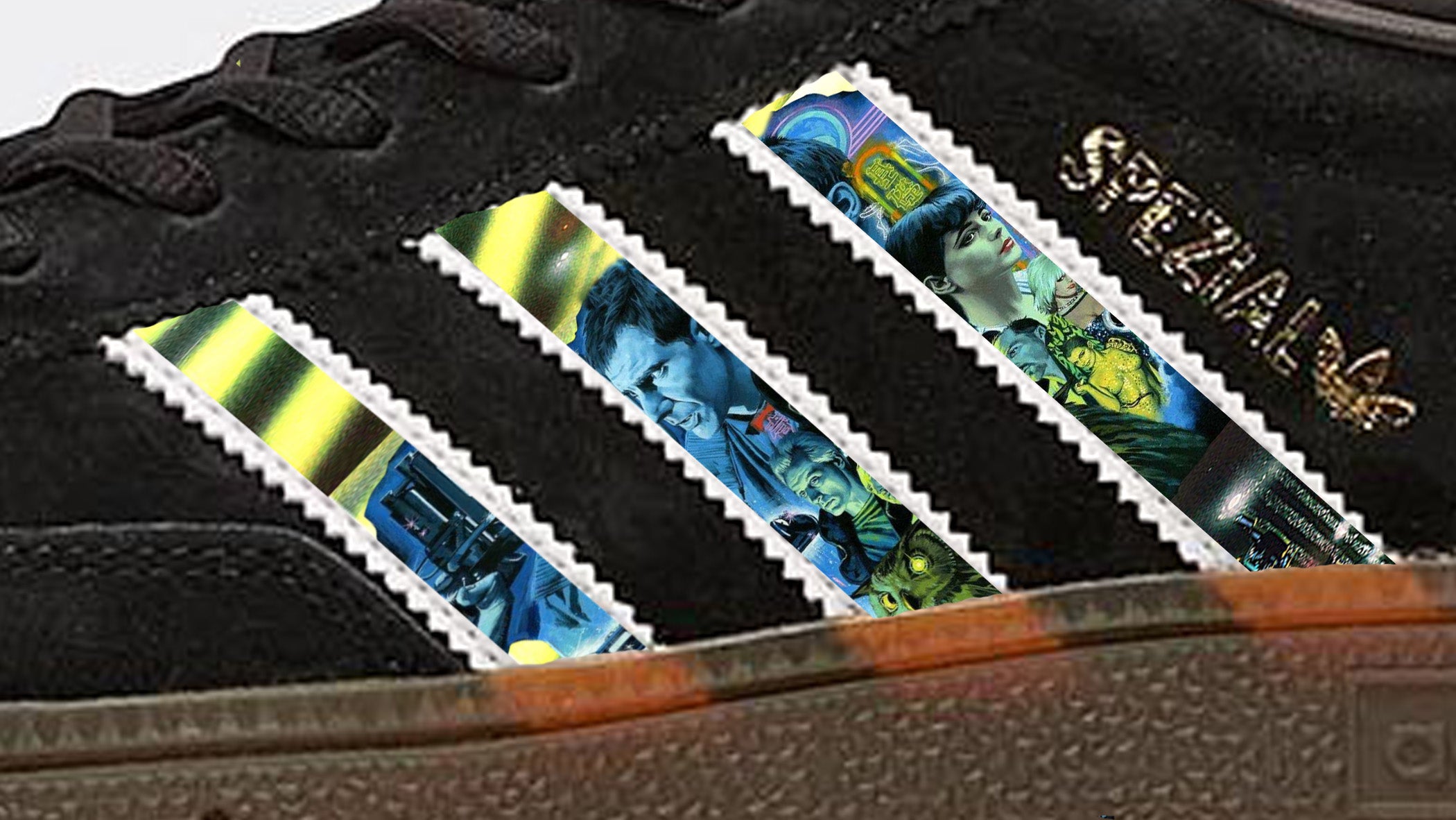 Limited edition Blade Runner Black Adidas Spezial trainers / sneakers