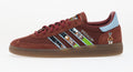Limited edition Aston Villa Europa league winners 2026 inspired burgundy / blue Adidas custom Handball Spezial trainers / sneakers