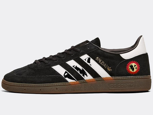 Limited edition The Brand New Heavies Adidas custom Black Spezial trainers / sneakers